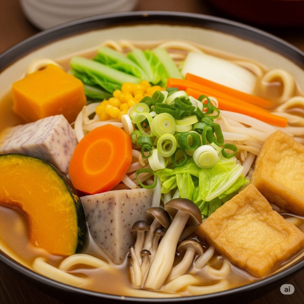 レシピでつくったほうとう