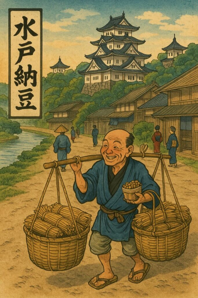 江戸時代の水戸納豆（イメージ画像）