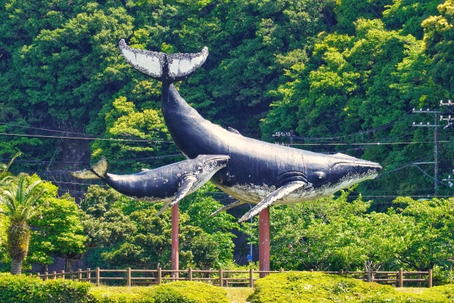 太地町の椋のモニュメント