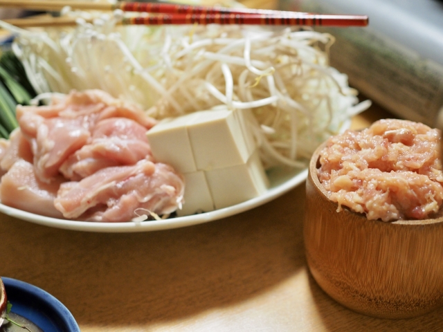 水炊きの材料