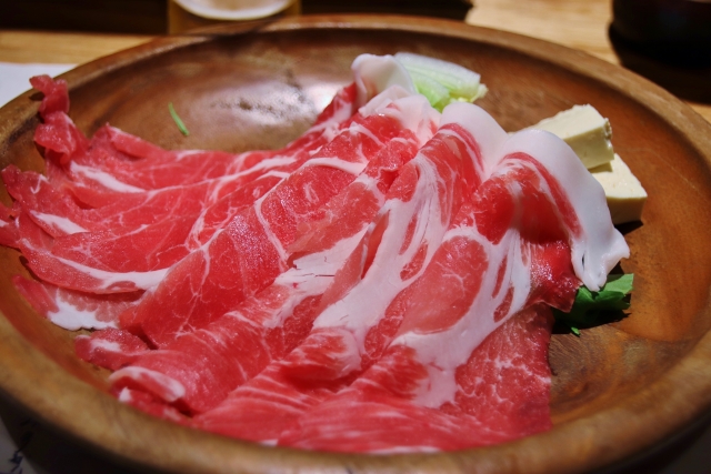 黒豚のしゃぶしゃぶ
