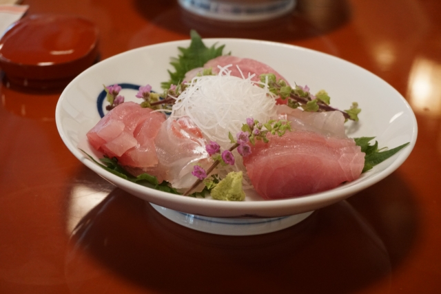 卓袱料理 お刺身