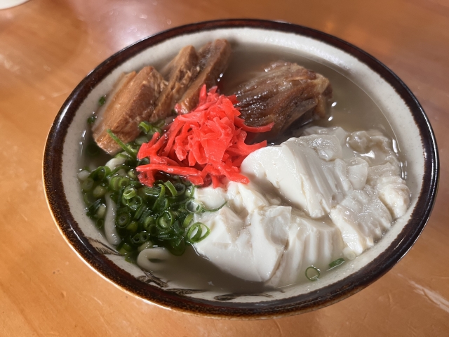 ゆし豆腐そば