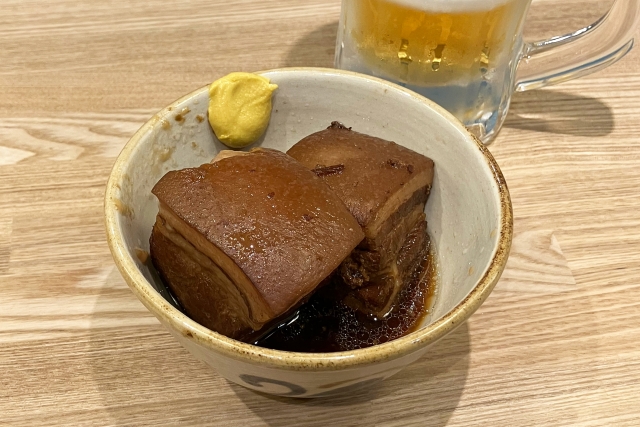 おつまみのラフテー