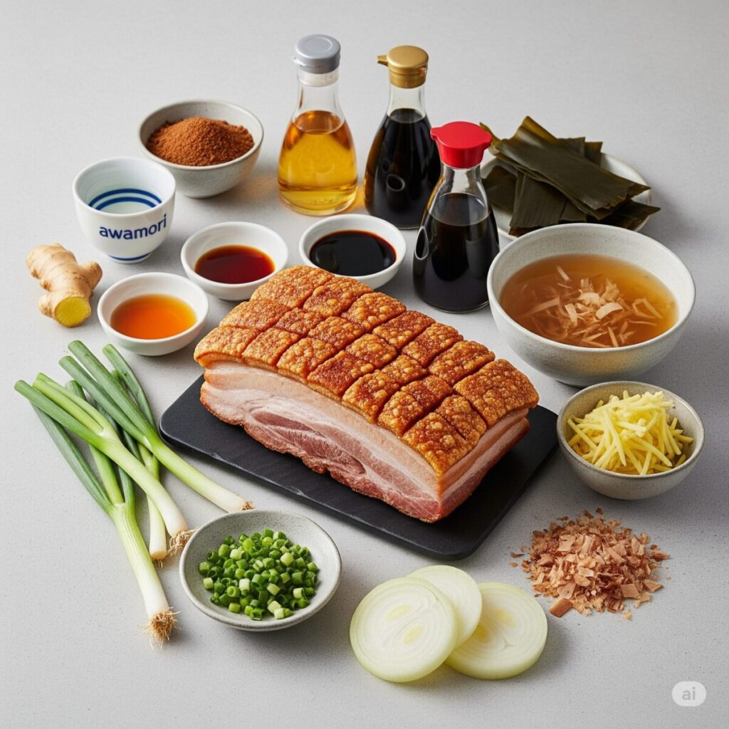 ラフテーの材料