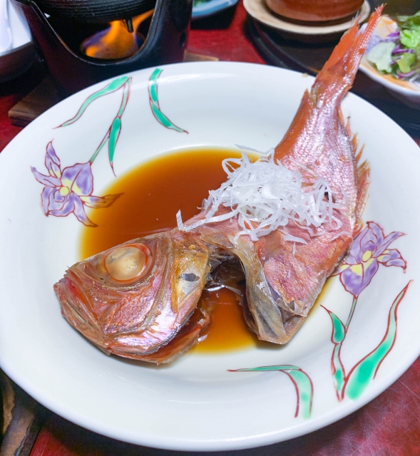 金目鯛の煮付け