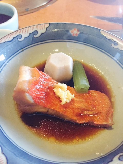 金目鯛の煮付けの付け合わせ