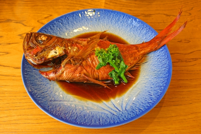 金目鯛の煮付け