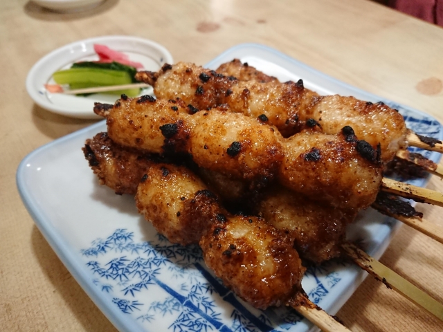 あまから恵那本店の五平餅