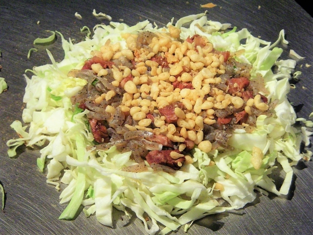 ぼっかけお好み焼き