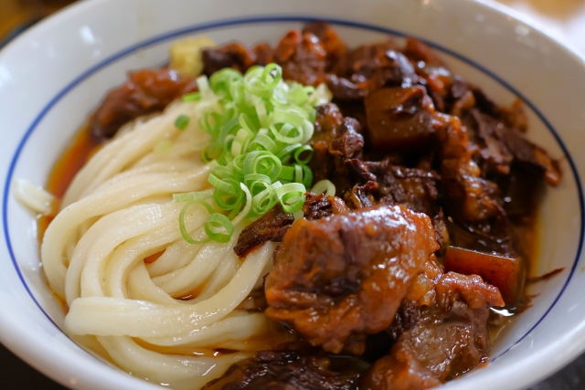 ぼっかけうどん