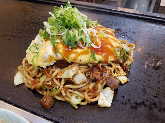 目玉焼きぼっかけ焼きそば