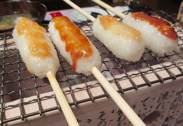 焼いたきりたんぽ
