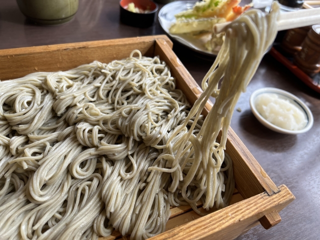 へぎそばの食感