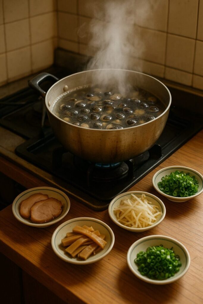 松江ラーメンの作り方