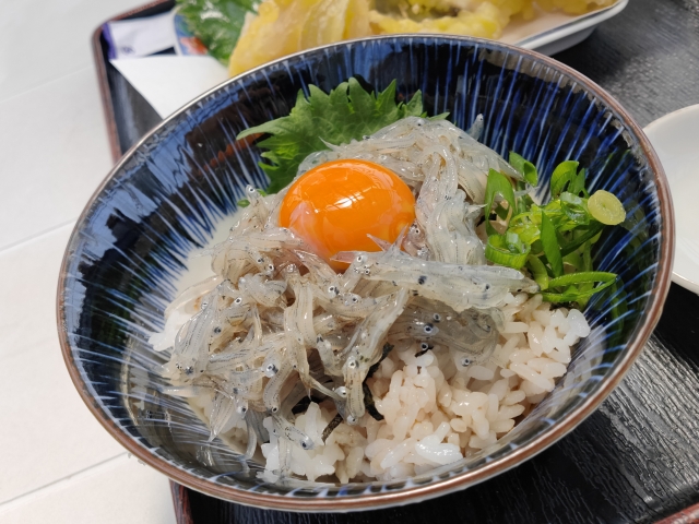 生しらす丼