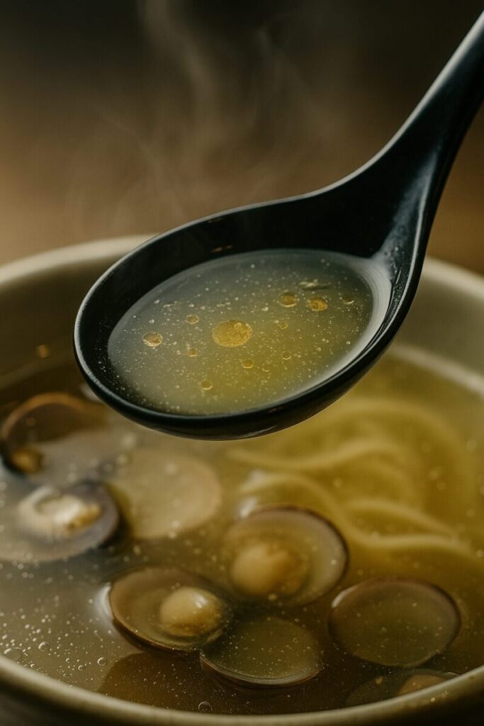 しじみのラーメンスープ