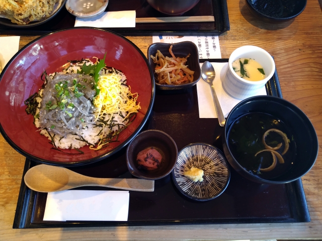 生しらす定食