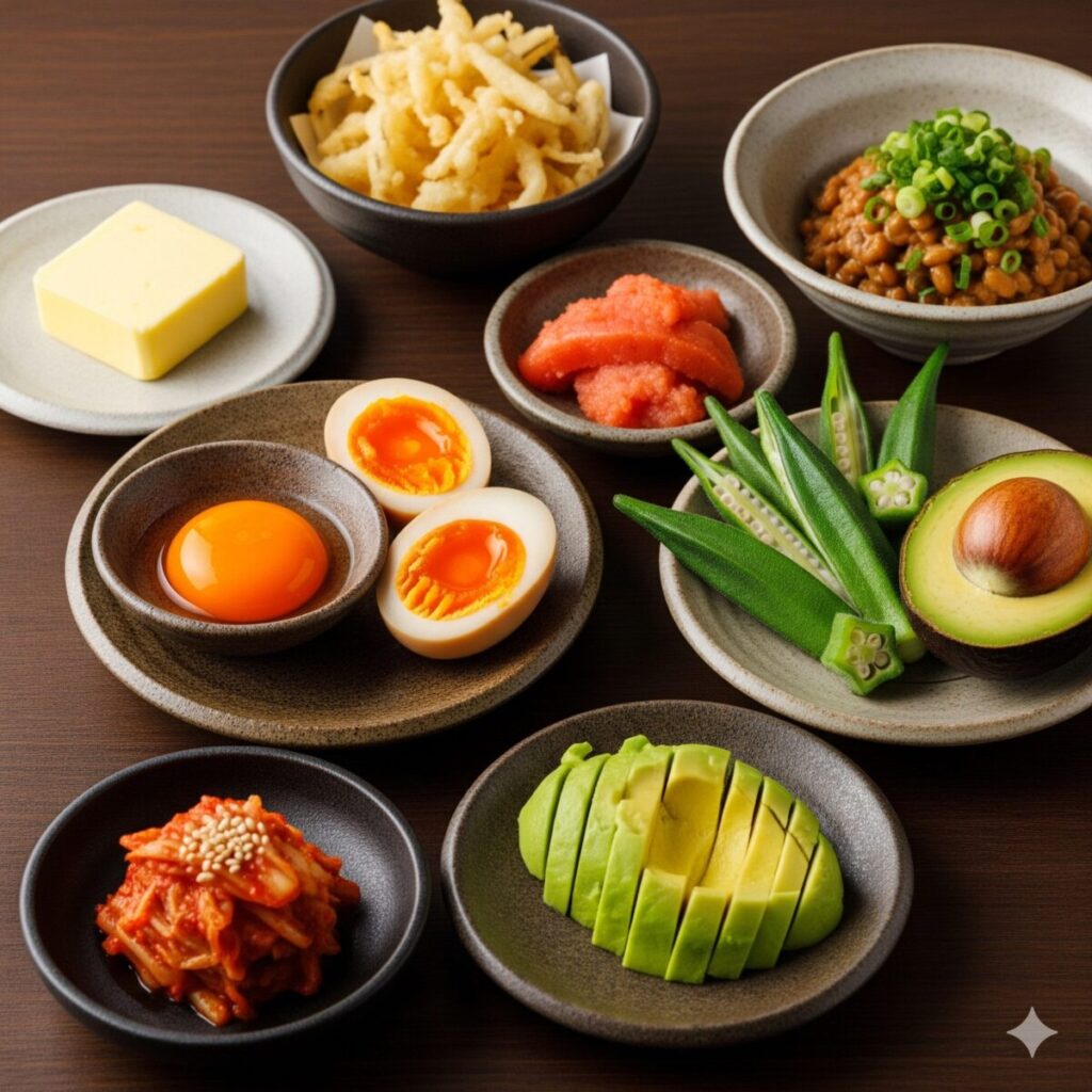 しらす丼のアレンジトッピング