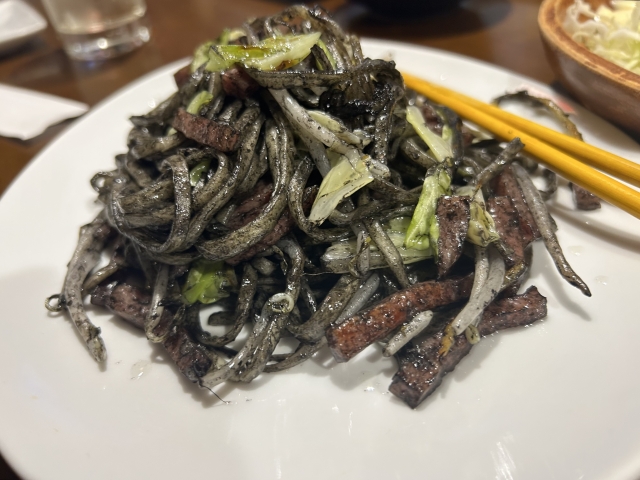 イカ墨焼きそば