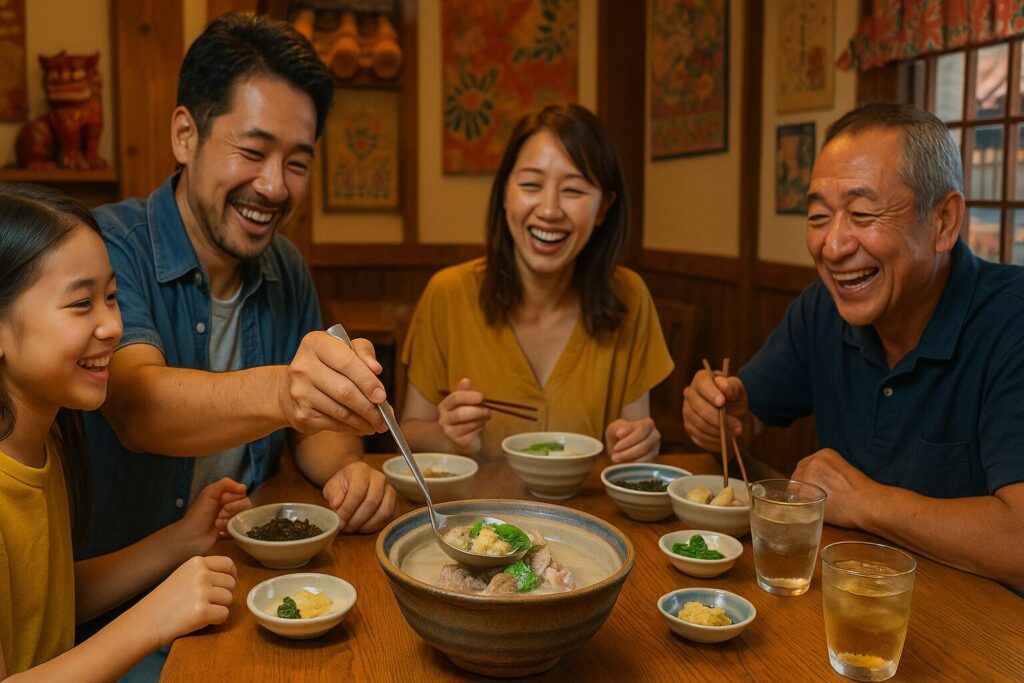 ハレの料理「ヤギ汁」