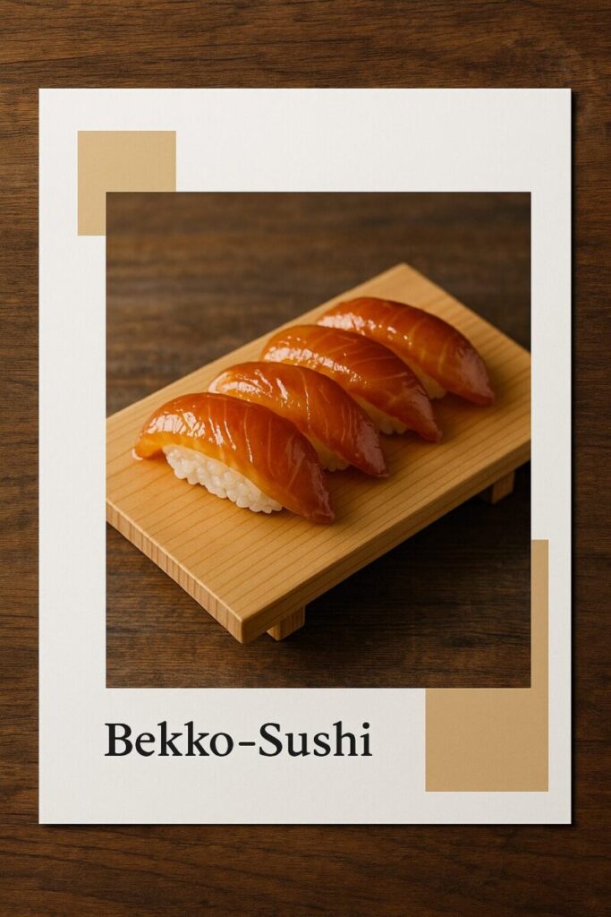 Bekko Sushi Menu