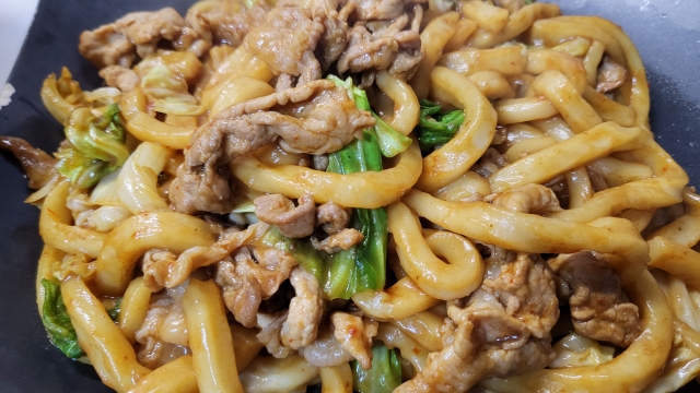 亀山みそ焼きうどん