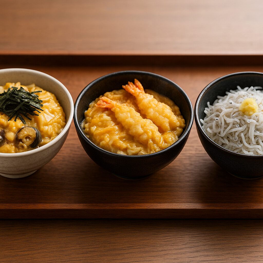 江ノ島丼・鎌倉丼・しらす丼