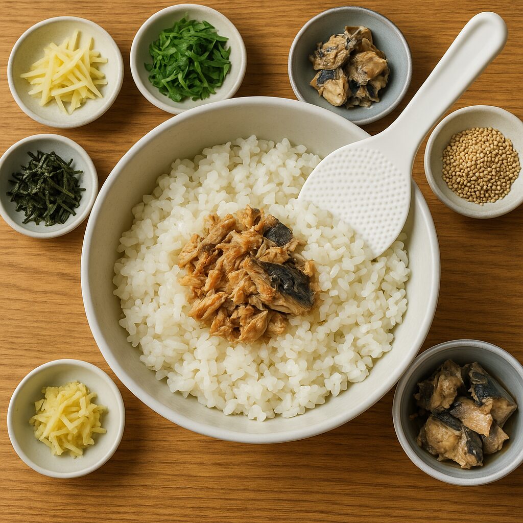 さばめしの混ぜご飯