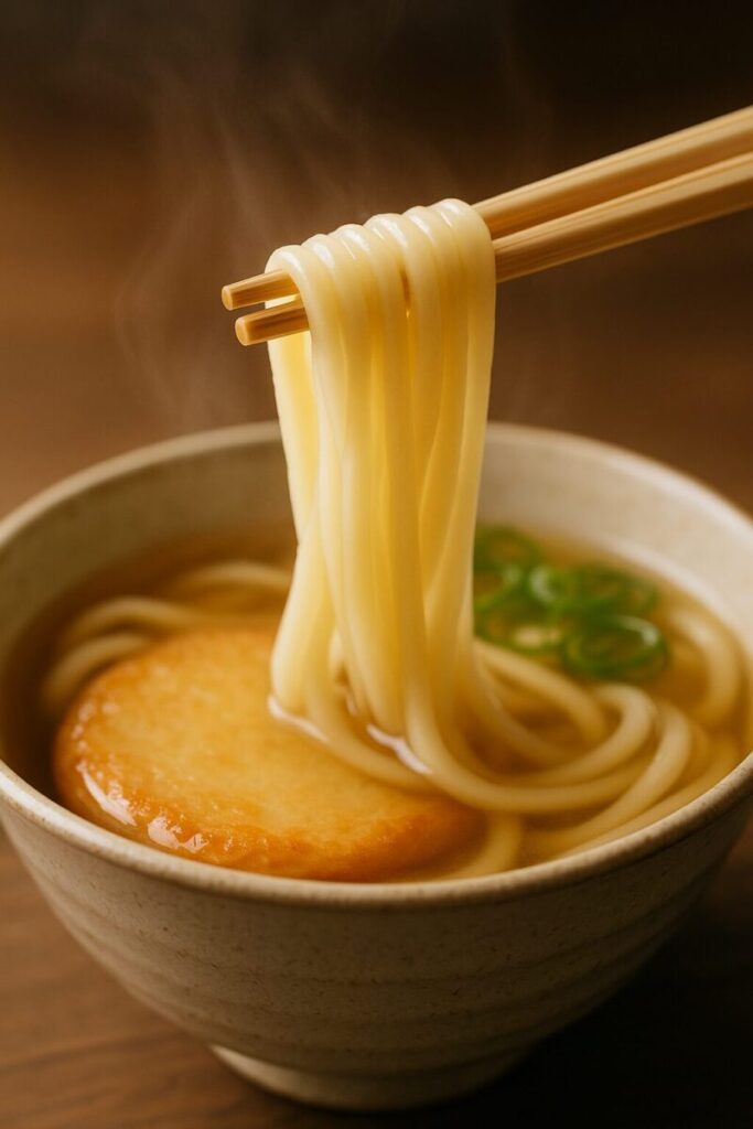 丸天うどんの麺