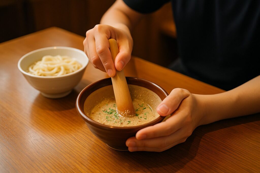 すったての店